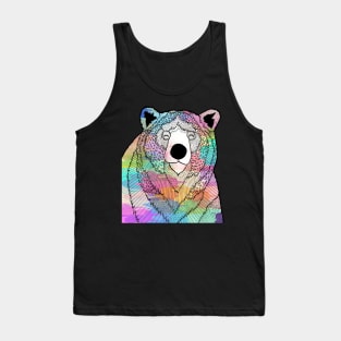 The Colourful bear Tank Top